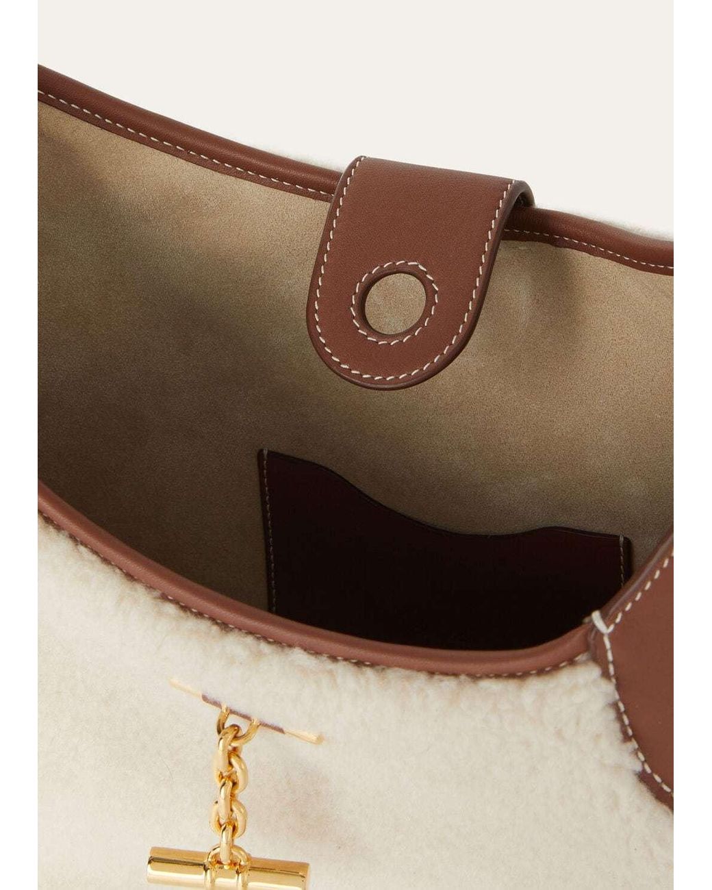 Loro Piana Natural Bobbin Medium Bag