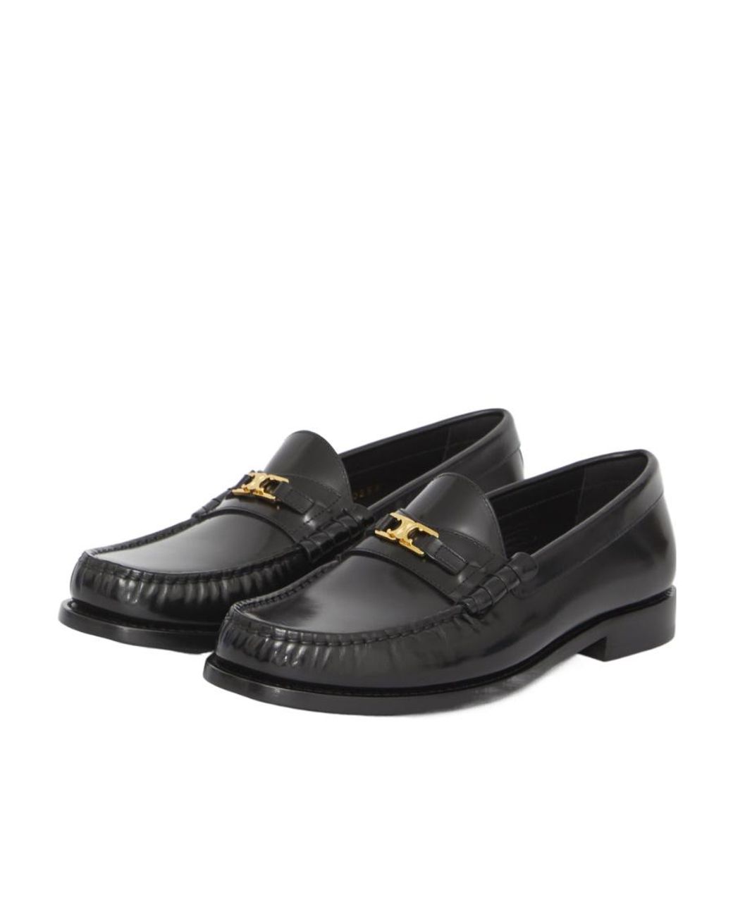 Céline Black Luco Triomphe Loafer