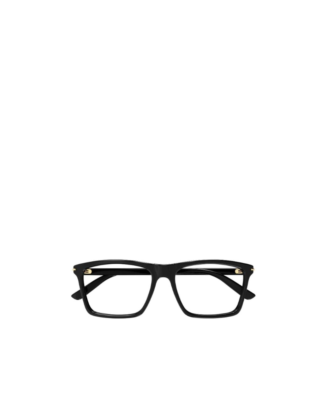 Gucci White Eyewear Rectangular Frame Glasses for men