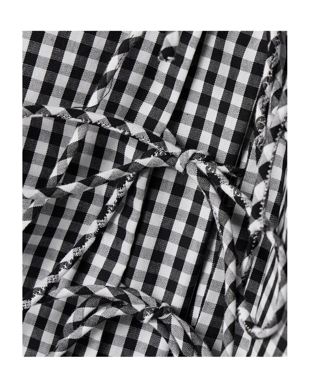 Sea Multicolor Neci Gingham Cotton-Poplin Camisole
