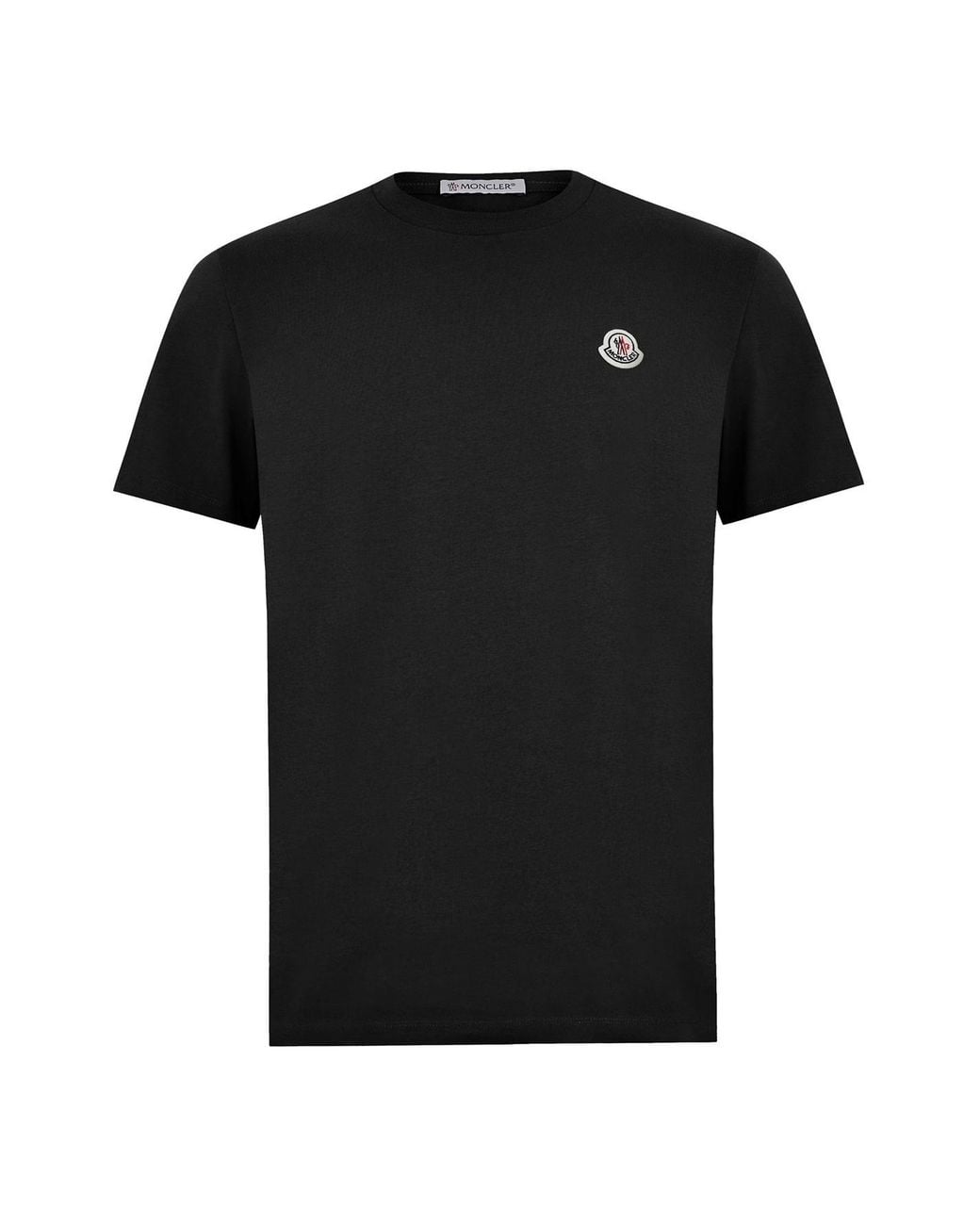 Moncler Gray Logo T-Shirt Three-Pack for men