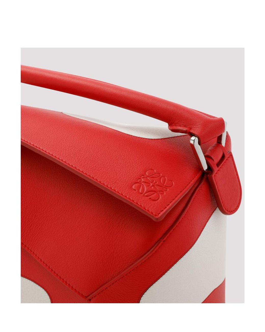 Loewe Mushroom Puzzle Edge Bag in Red for Men | Lyst
