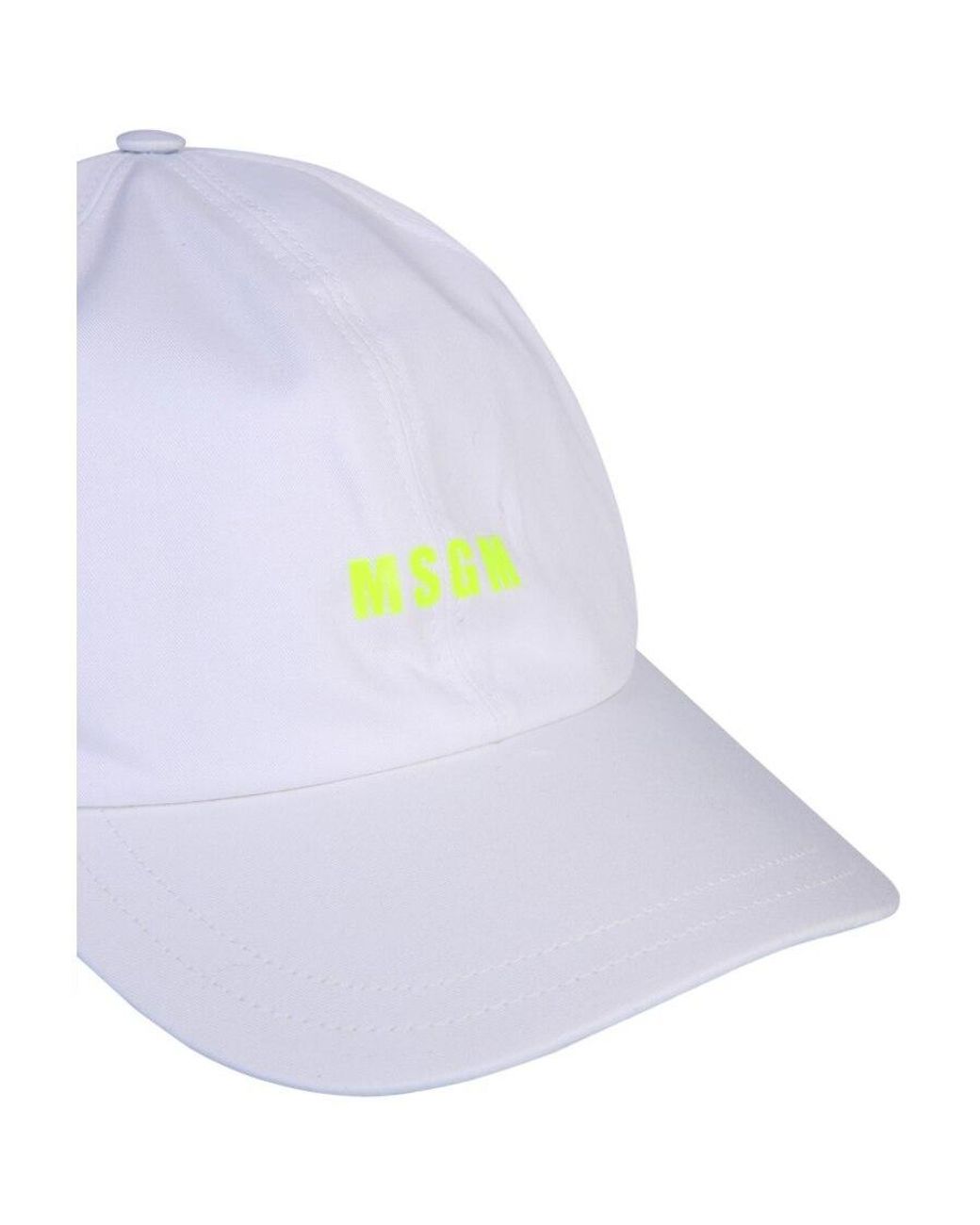 MSGM White Cap for men