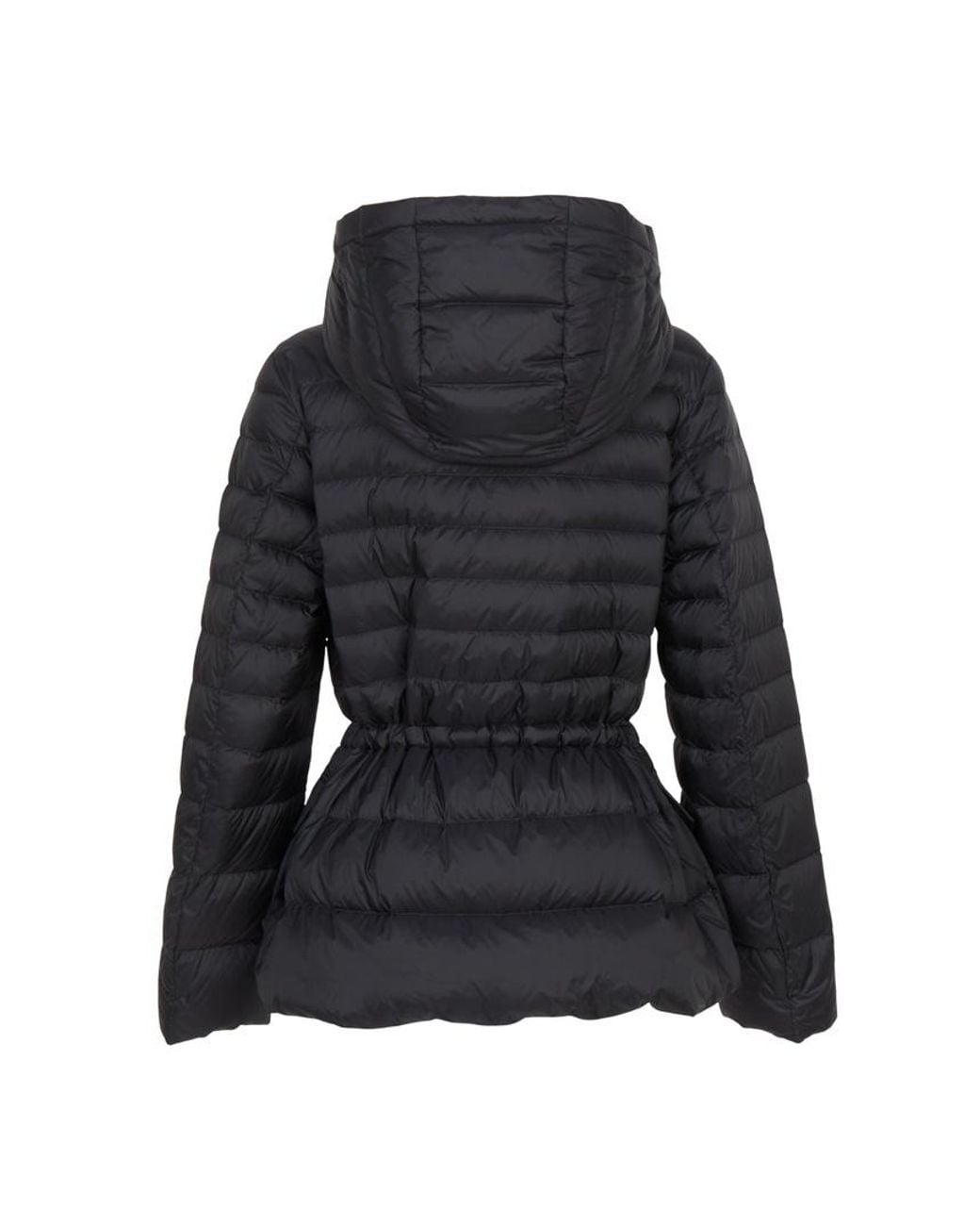 Moncler Black Raies Hooded Short Down Jacket
