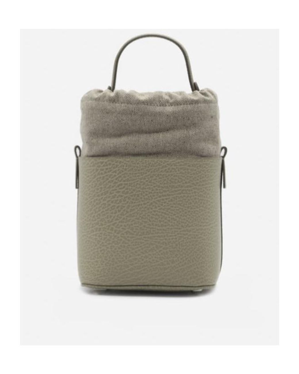 Maison Margiela Gray 5Ac Drawstring Bucket Bag