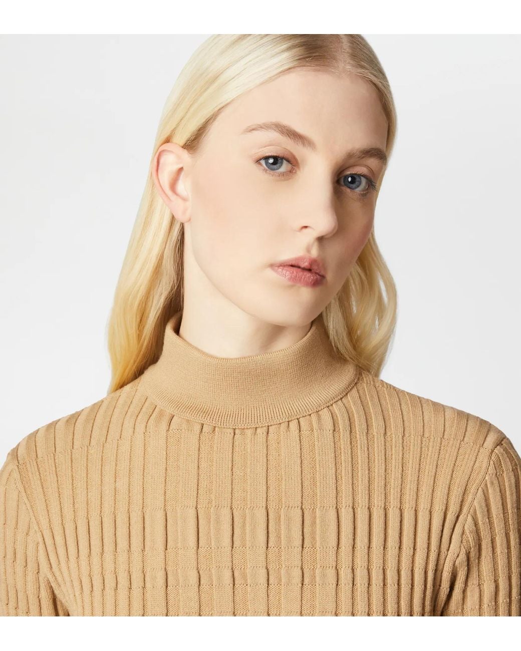 Tod's Natural Long Knitted Dress