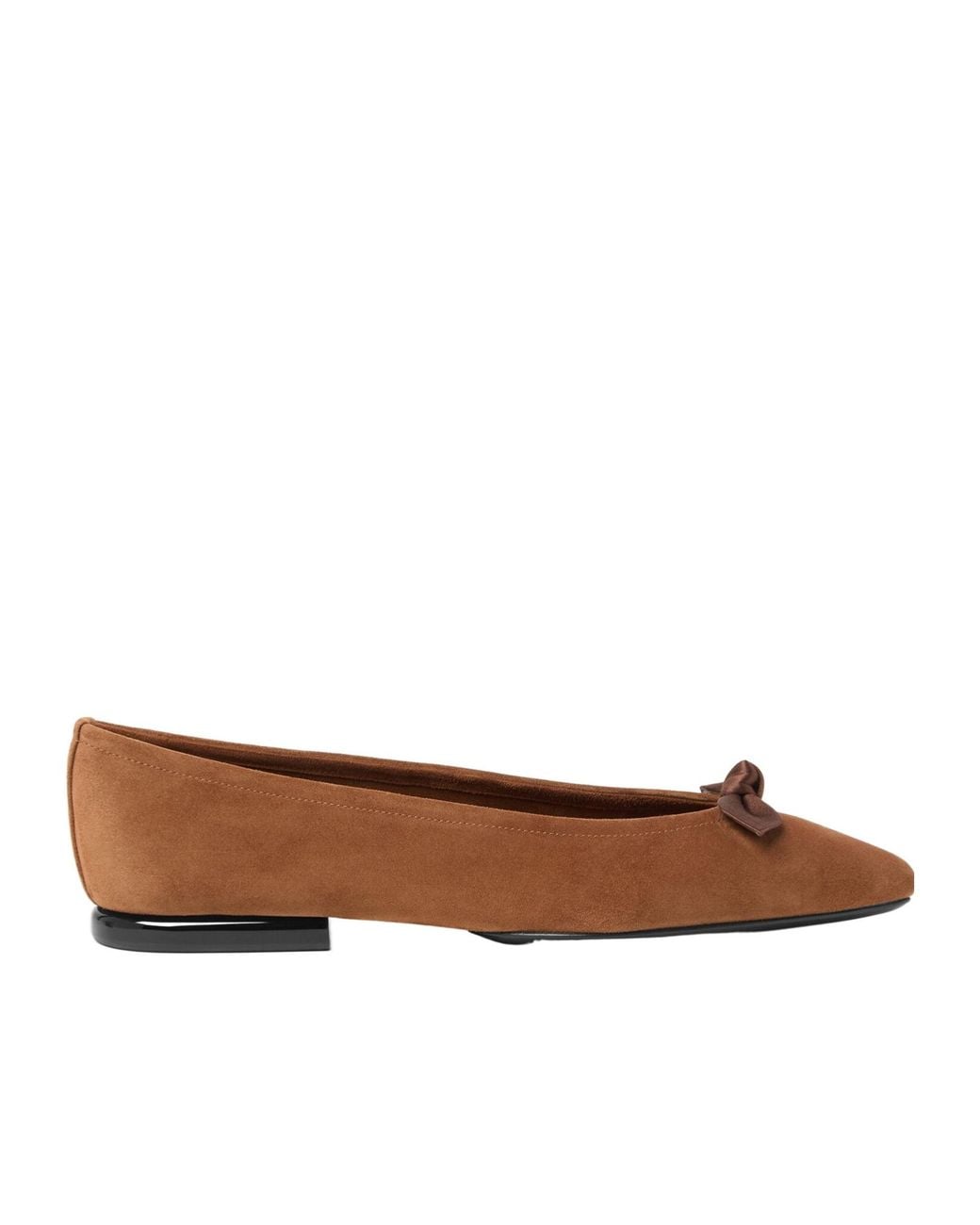 Loro Piana Brown Primula Ballet Flats