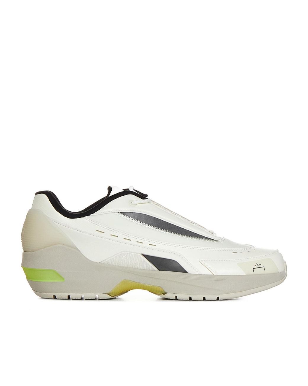 A_COLD_WALL* White A-Cold-Wall* Vector Lace-Up Sneakers for men