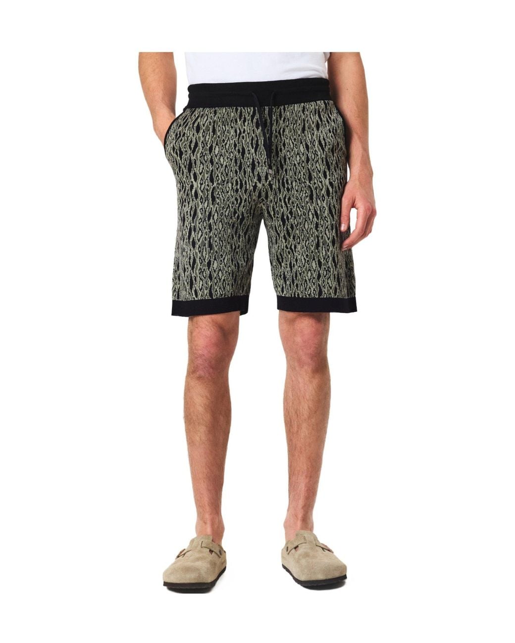 Boss Gray Simple Shorts for men