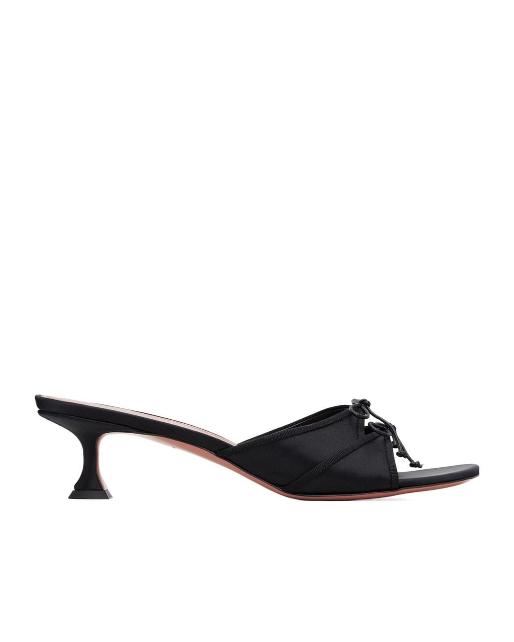 AMINA MUADDI Black Eleonora 45 High-Heeled Sandals