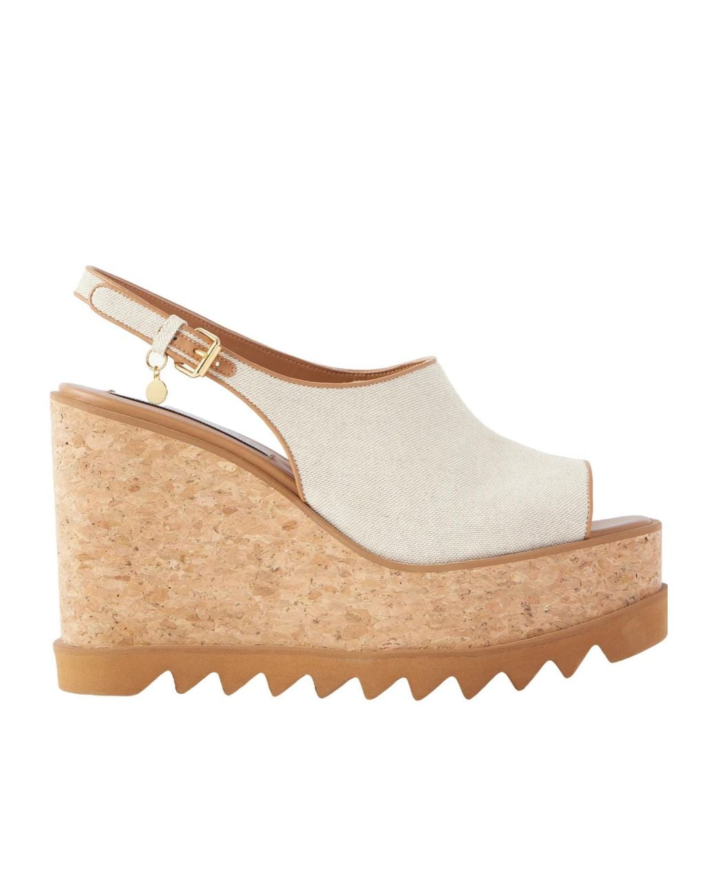 Stella McCartney Natural Sneak-Elyse Sandals