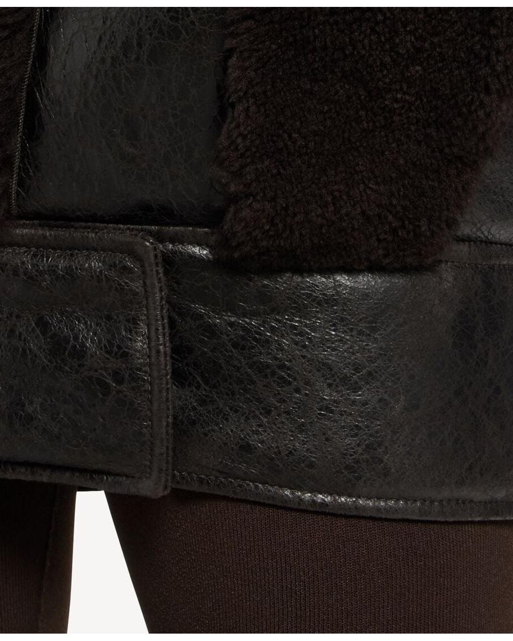 Balenciaga Black High Collar Jacket