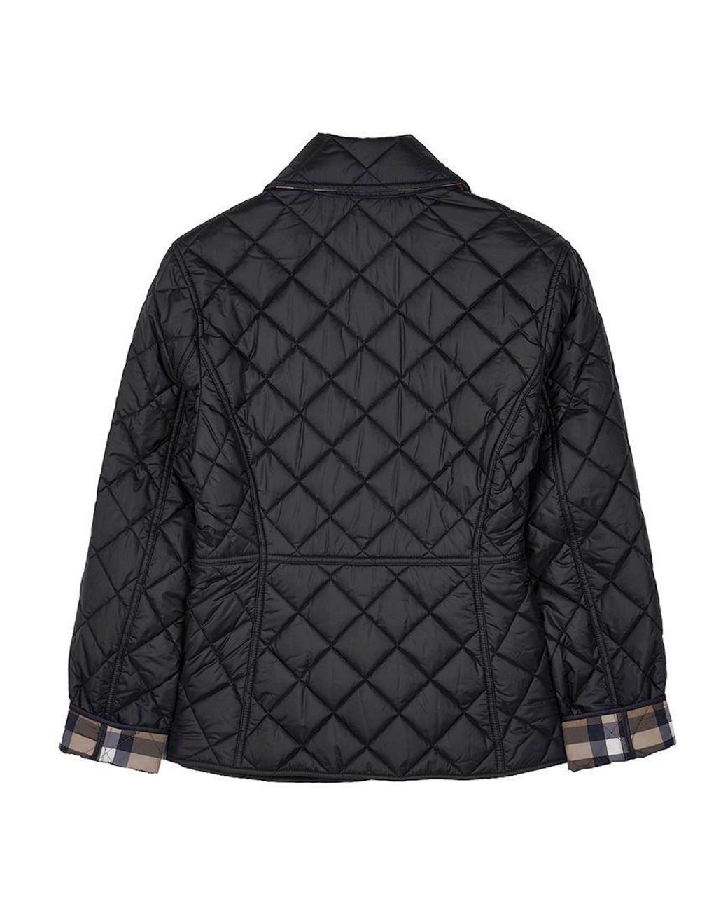 Burberry Black Quilted Cotton Clothing