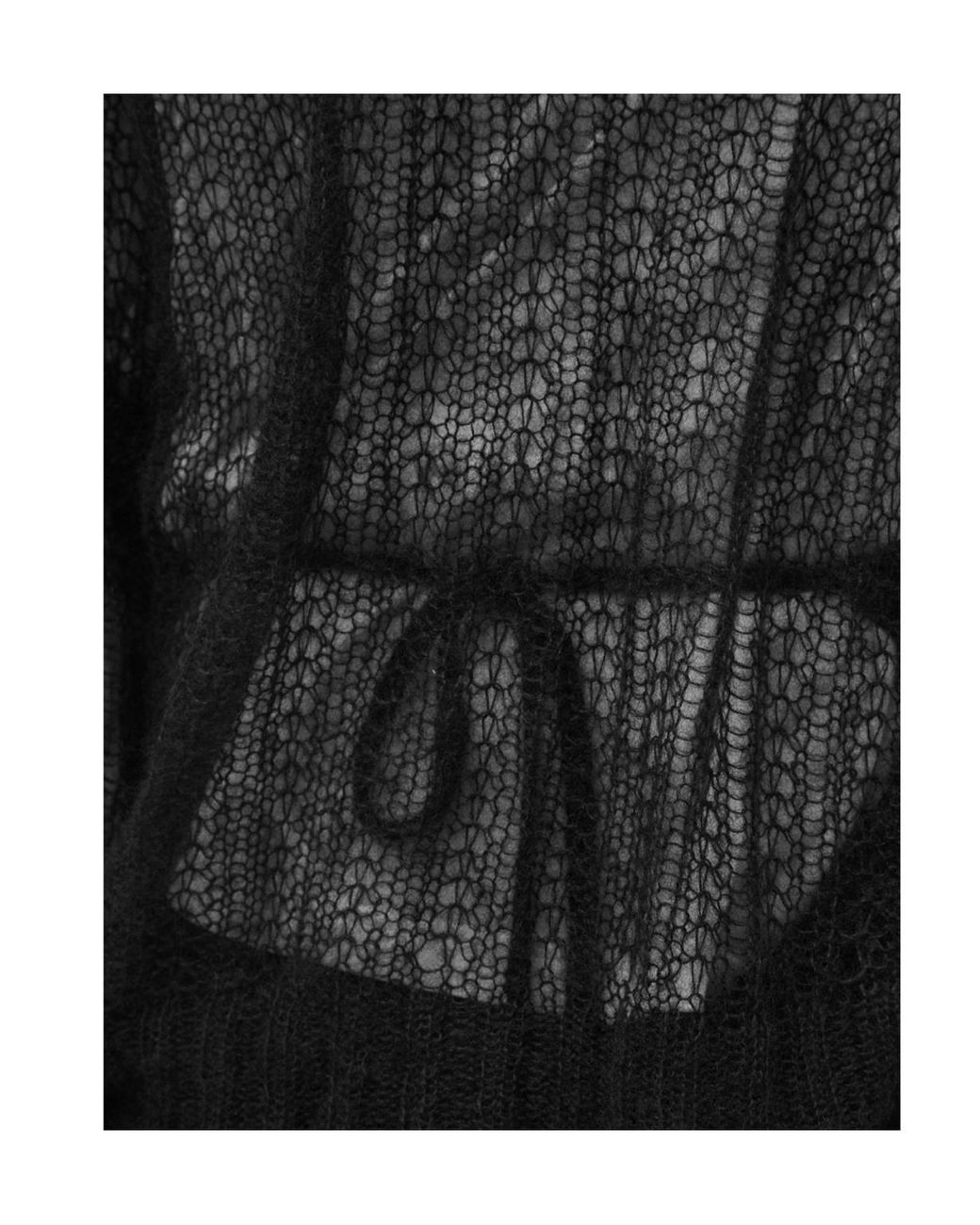 Ann Demeulemeester Black Levar Crew Neck High Comfort Sweater for men