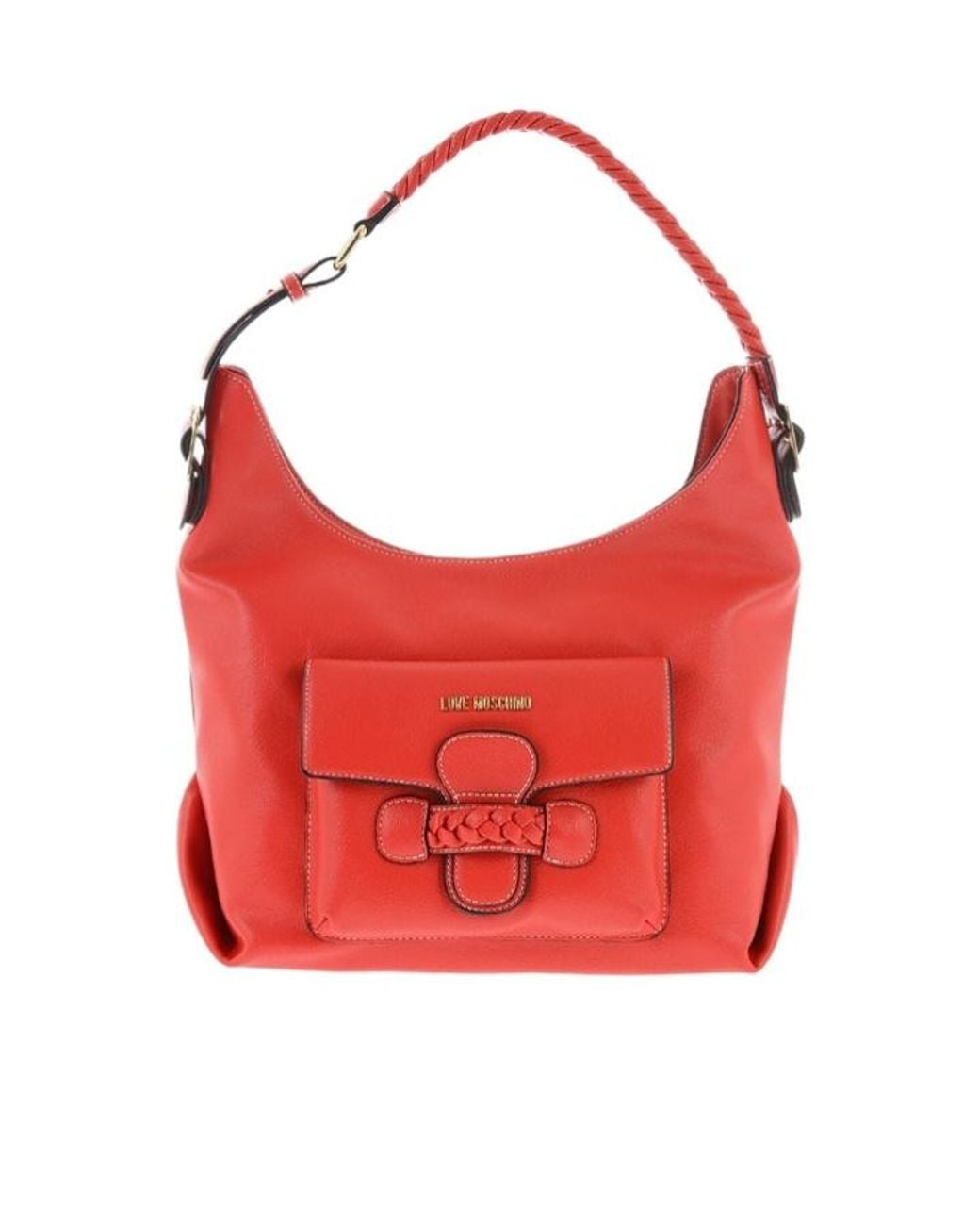 Moschino Zippered Shoulder Bag