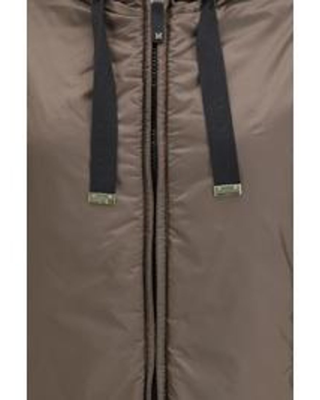 Max Mara Brown The Cube Daria Quilted Hooded Jacket