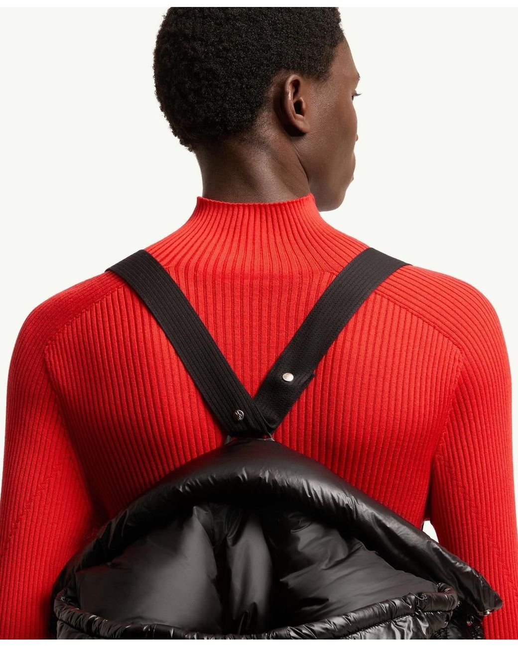 Moncler Black Karakorum Hooded Short Down Jacket for men