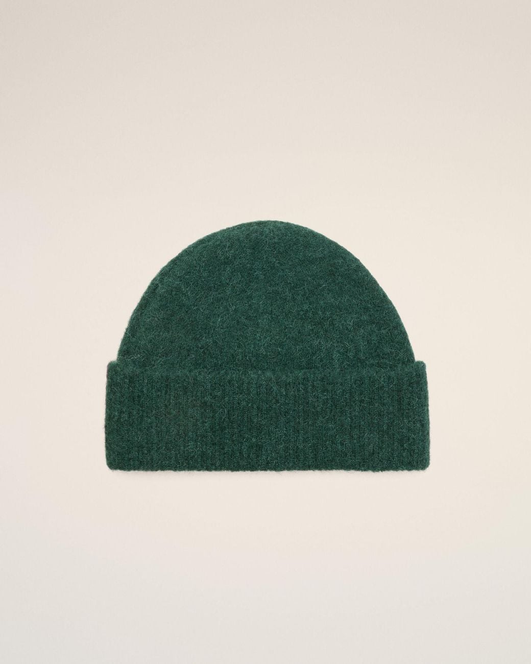 AMI Green Ami Ami De Coeur Logo Embroidered Beanie for men