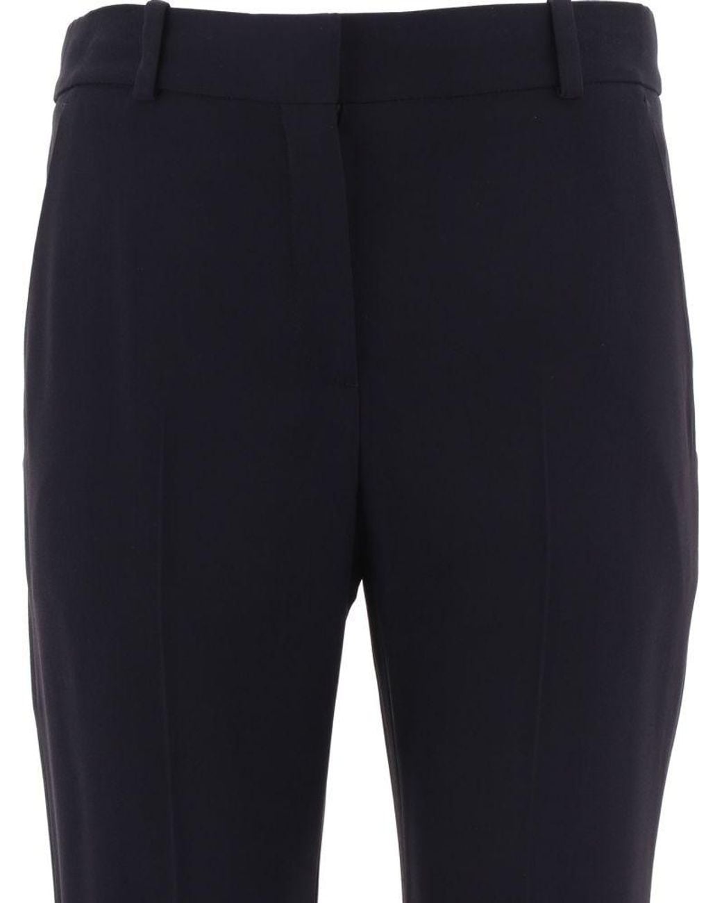 McQueen Black High-Waisted Trouseres