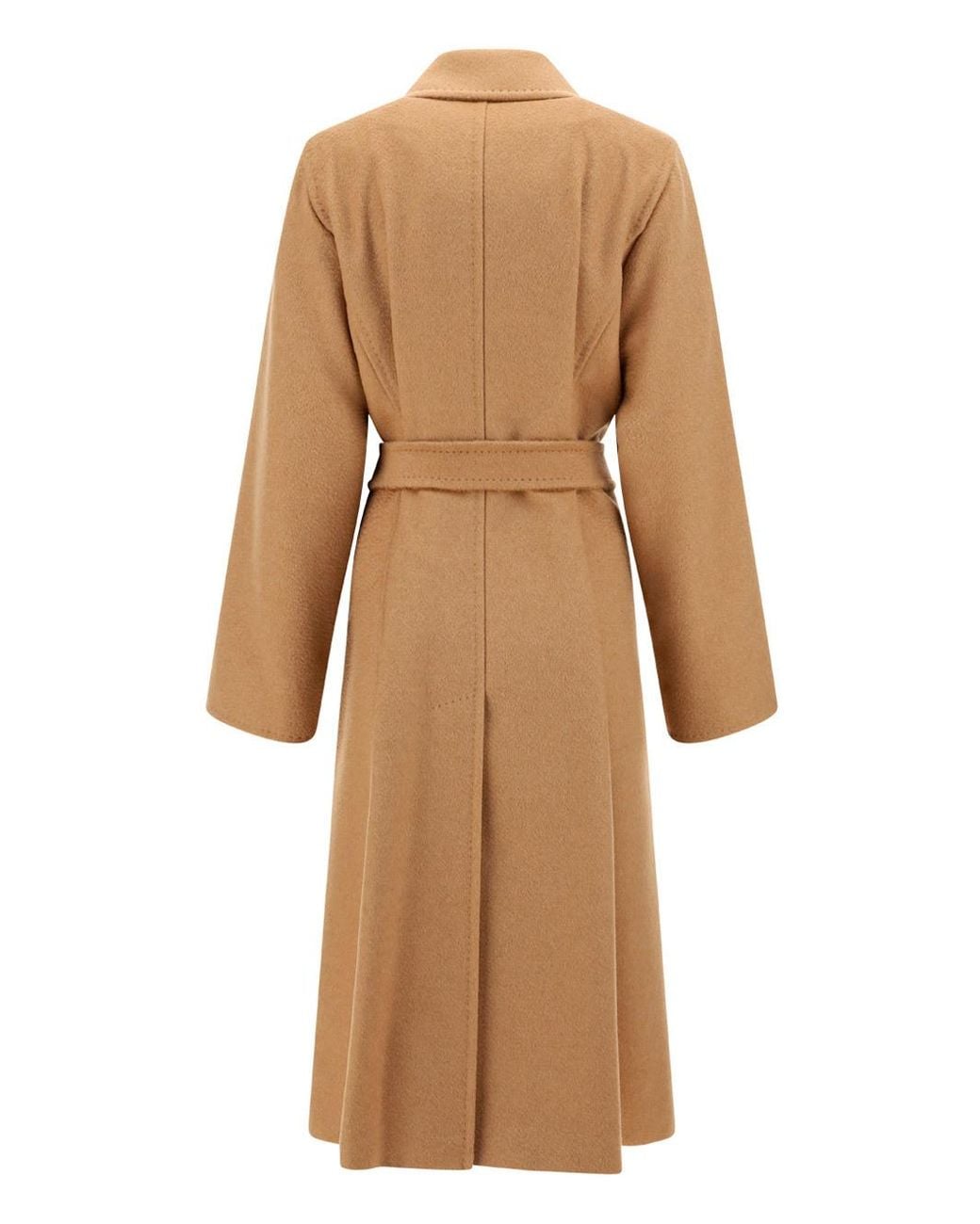 Max Mara Natural Manuela Tied-Waist Coat