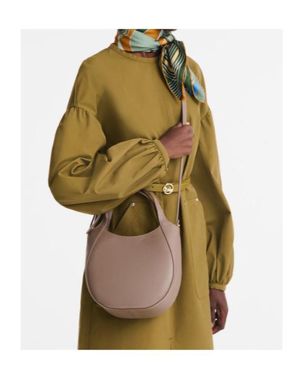 Longchamp Brown Le Foulonné S Handbag
