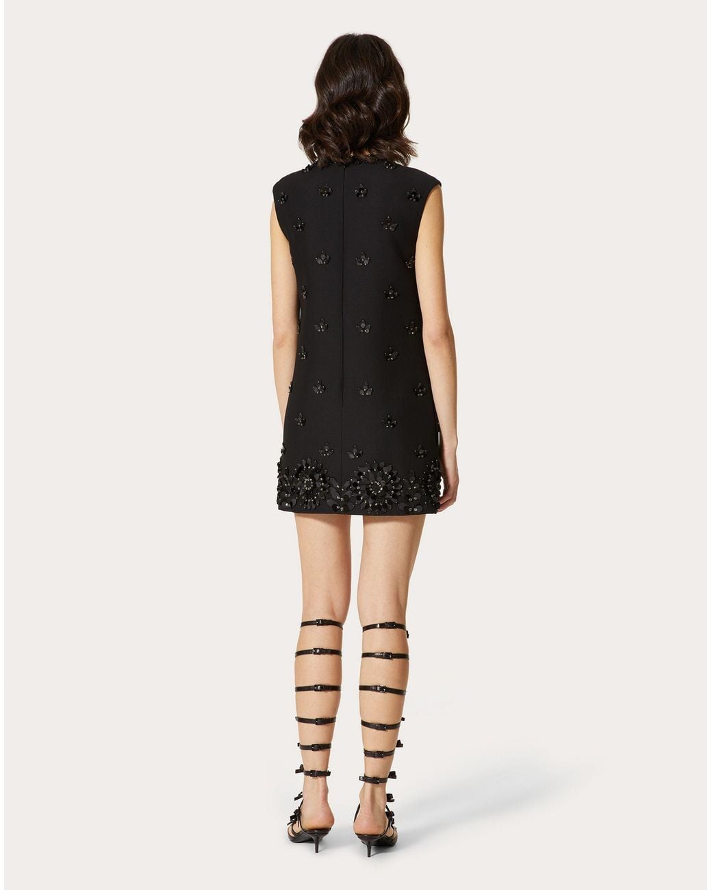 Valentino Black Logo Dress