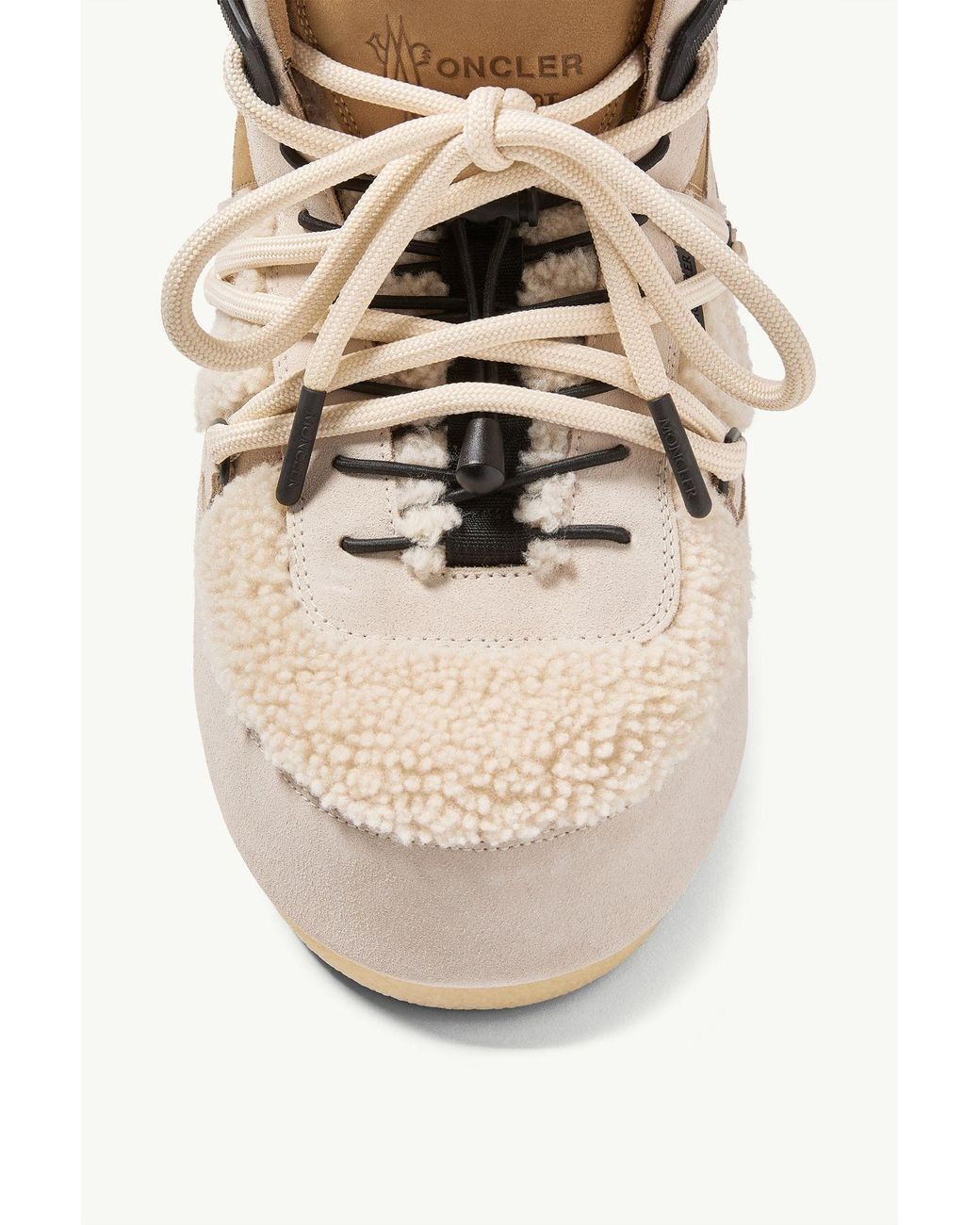 Moncler Natural Moon Boot X Grenoble Icon Low Padded Snow Boot