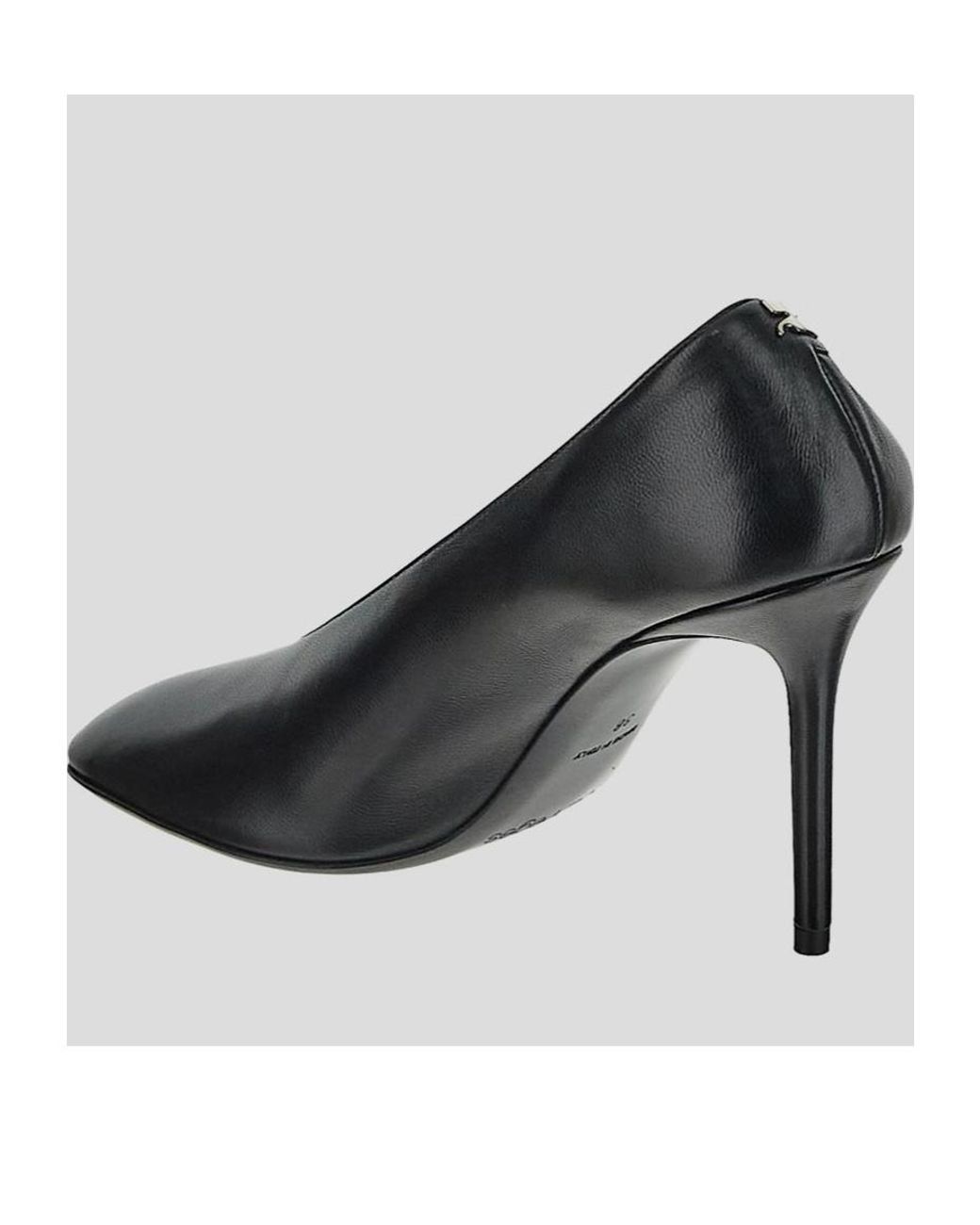 Courreges Black Courrèges Oblique Stilettos