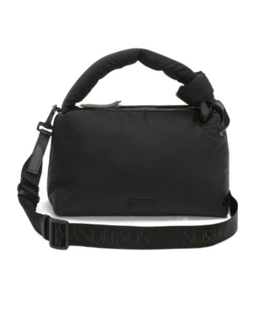 J.W. Anderson Black Jw Anderson Jwa Corner Zipped Top Handle Bag