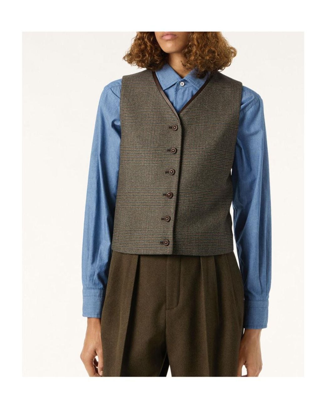 Loro Piana Green Nubuk Vest