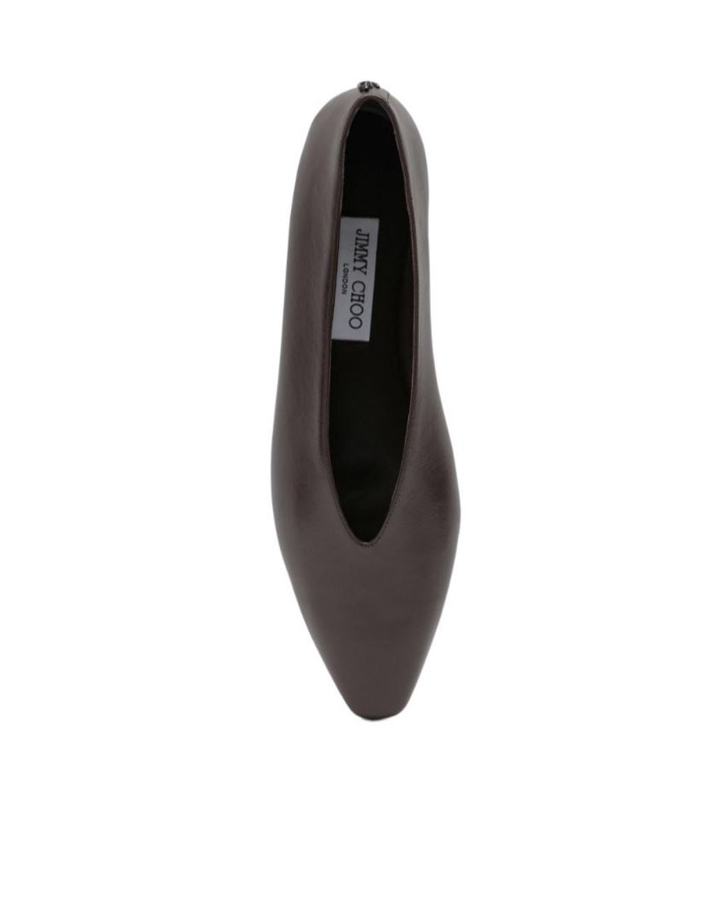 Jimmy Choo Brown Margot Ballet Flats