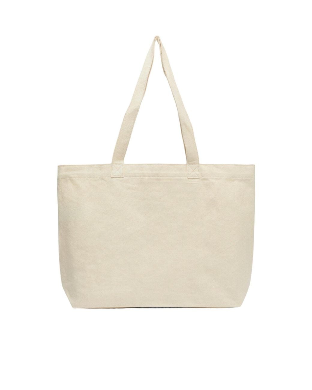 Barbour White Minimalist Tote Bag