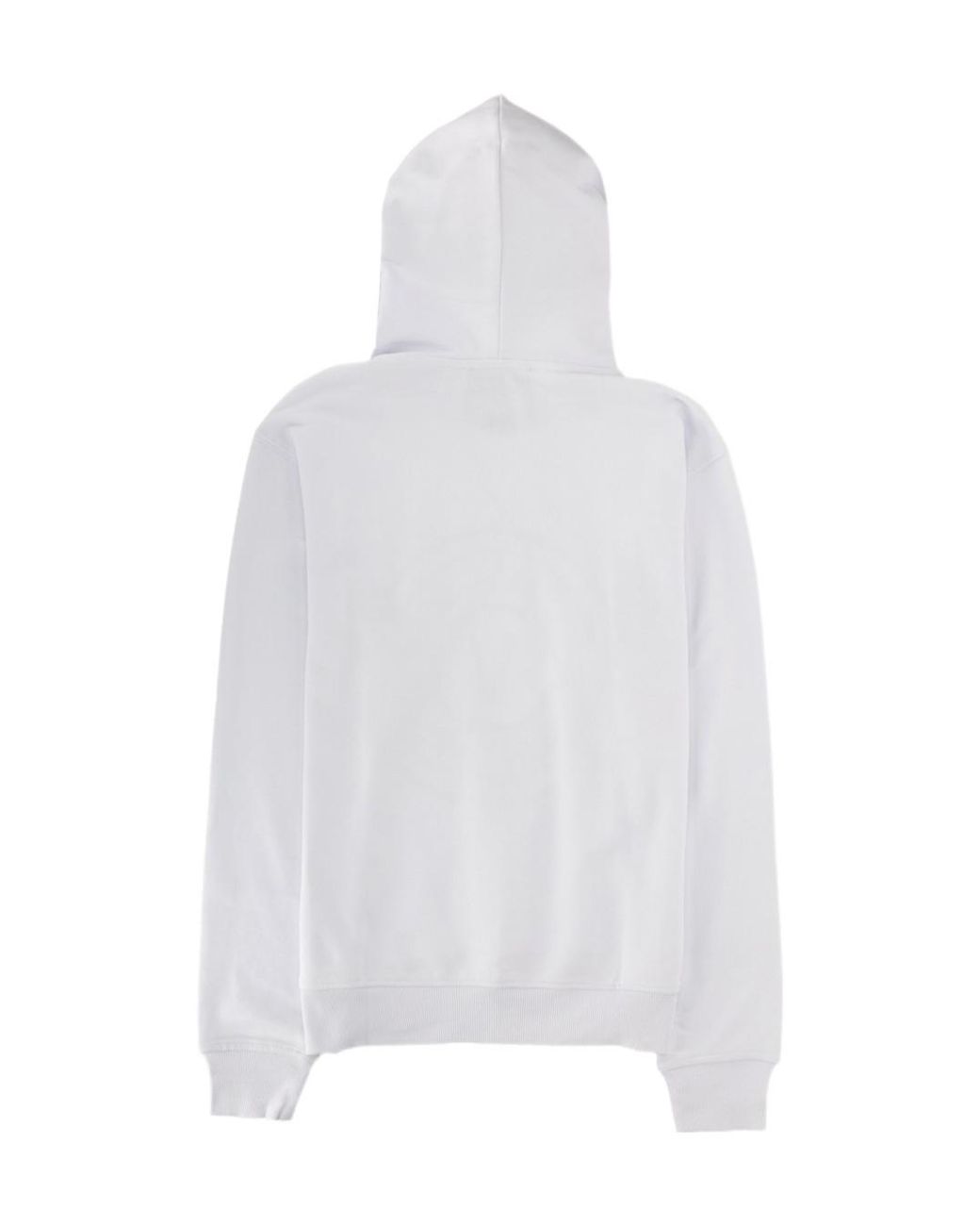 Versace Jeans Gray Couture Logo Print Hoodie for men
