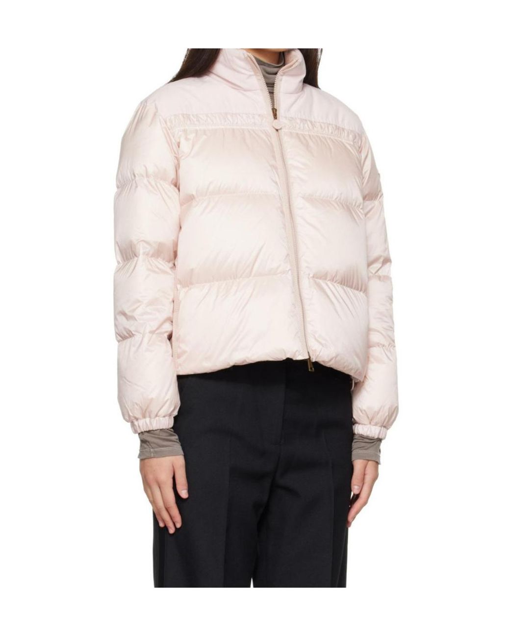 Moncler White Meditation Down Jacket