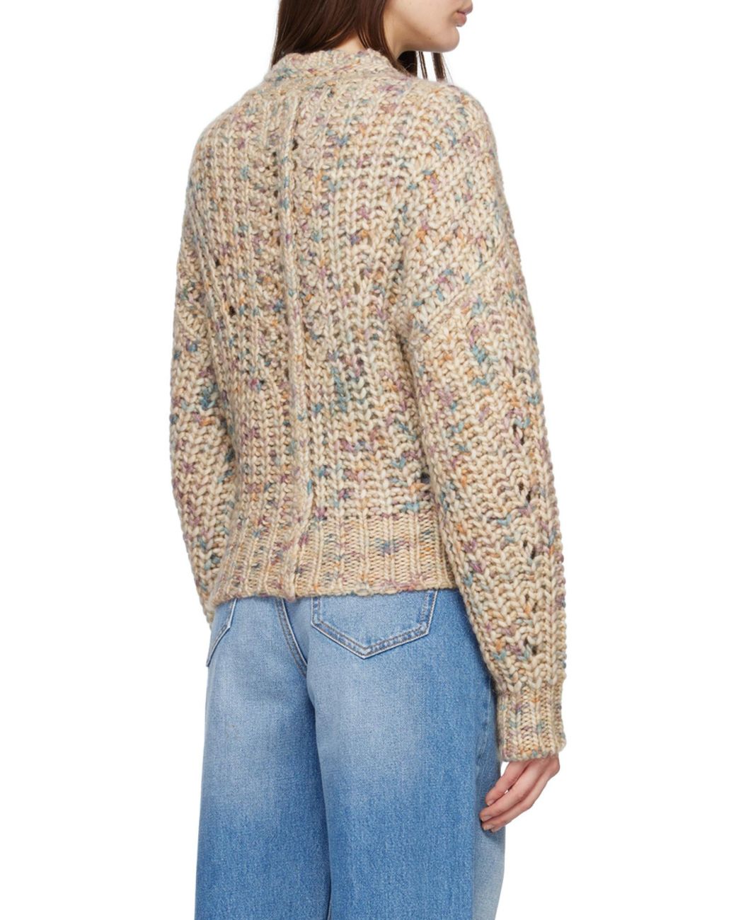 Isabel Marant Natural Isabel Marant Étoile Crewneck Long-Sleeved Jumper