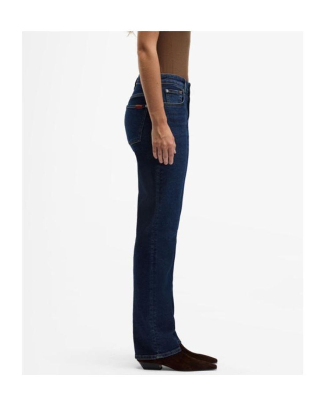 7 For All Mankind Blue Cailie Slim Jeans