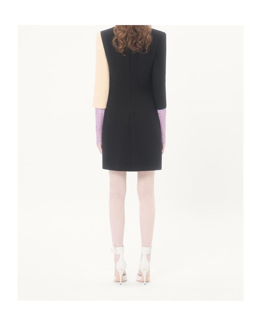 Valentino Black Bow-Detail Midi Dress