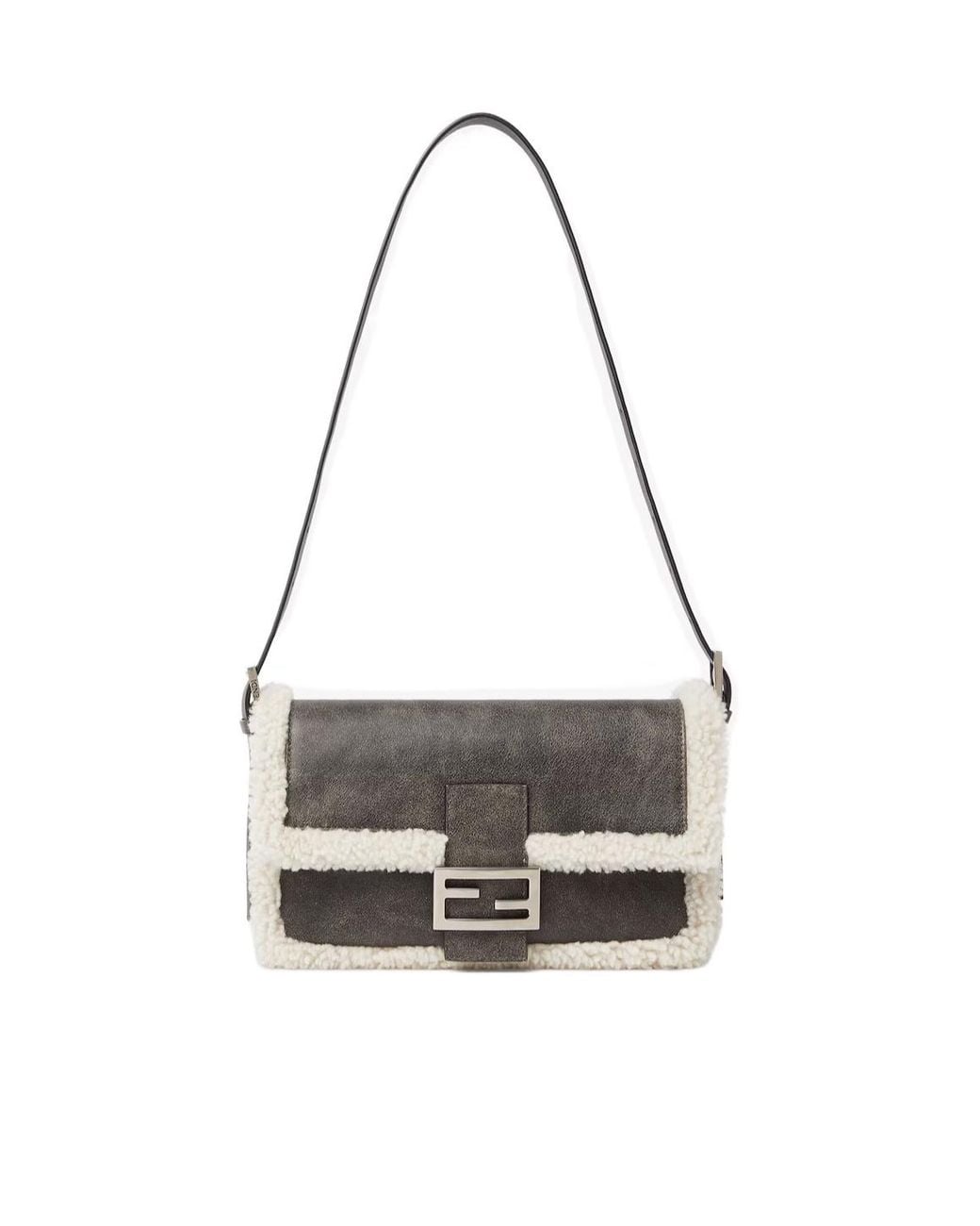 Fendi White Baguette 26424