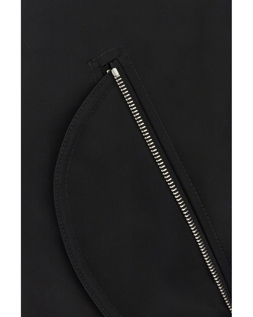 Off-White c/o Virgil Abloh Black Zip-Up Long-Sleeved Jacket for men
