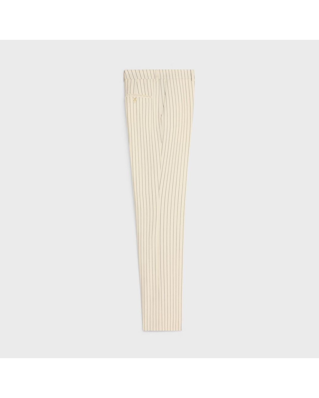 Céline White Classic Pants for men