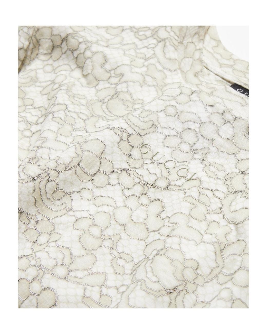 Gucci White Printed T-Shirt