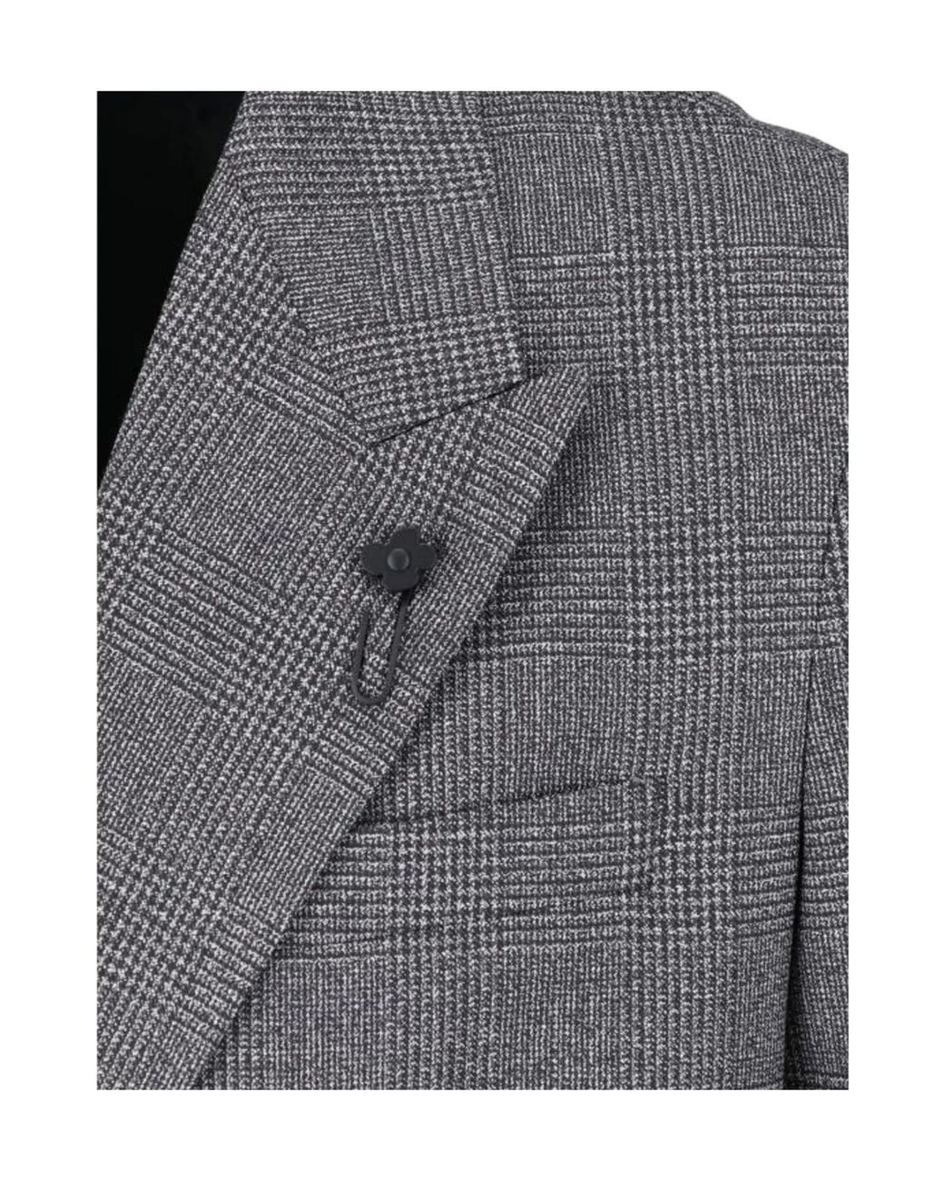 Lardini Gray Long-Sleeve Blazer for men