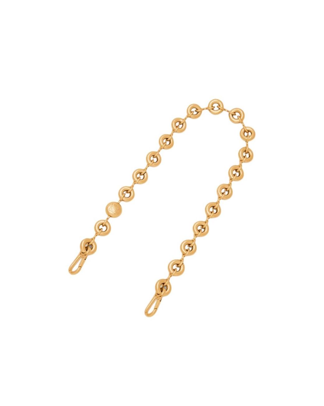 Loewe Metallic Short Donut-Shaped Chain Strap