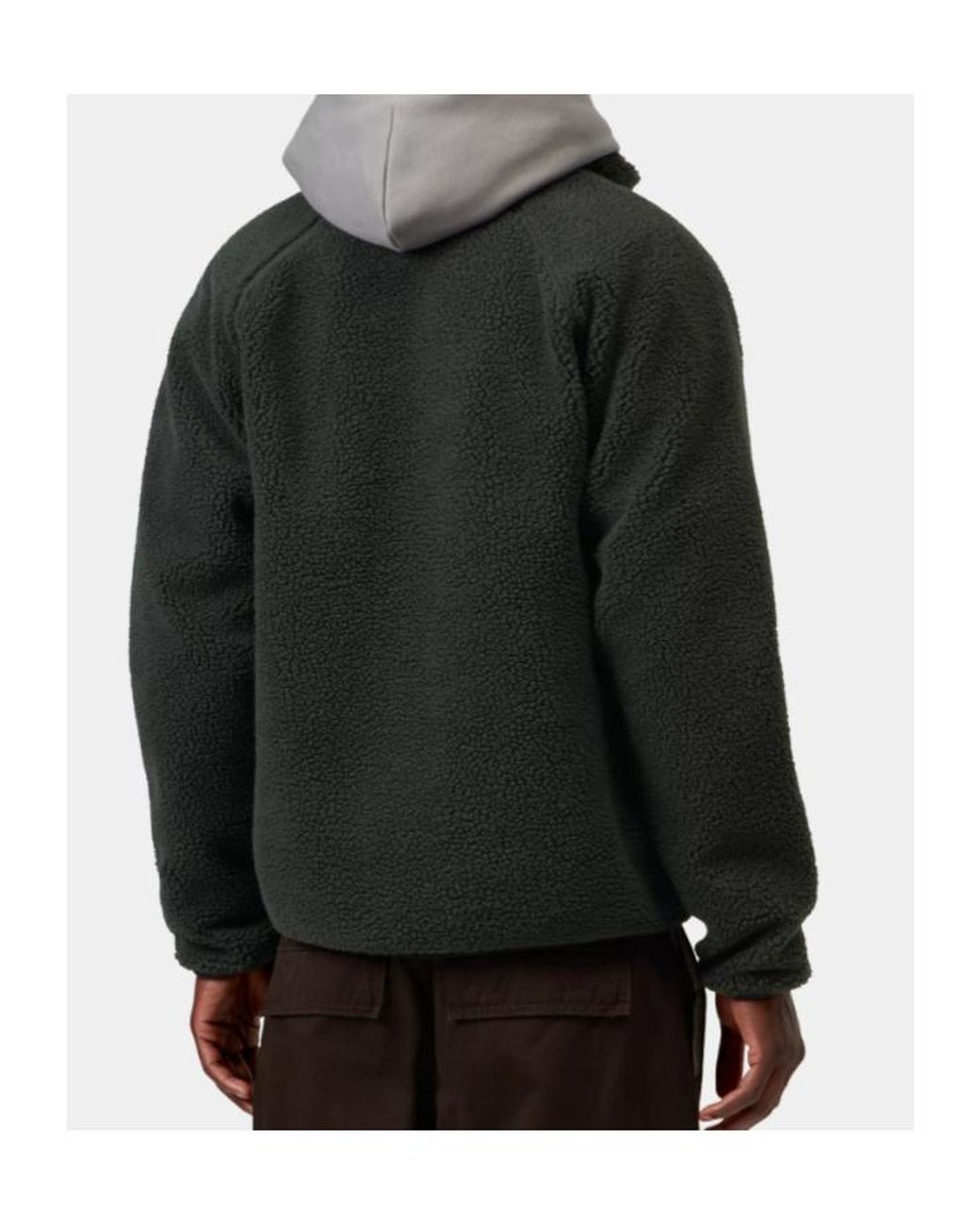 Carhartt Black Fleece Zip-Up Sweater for men