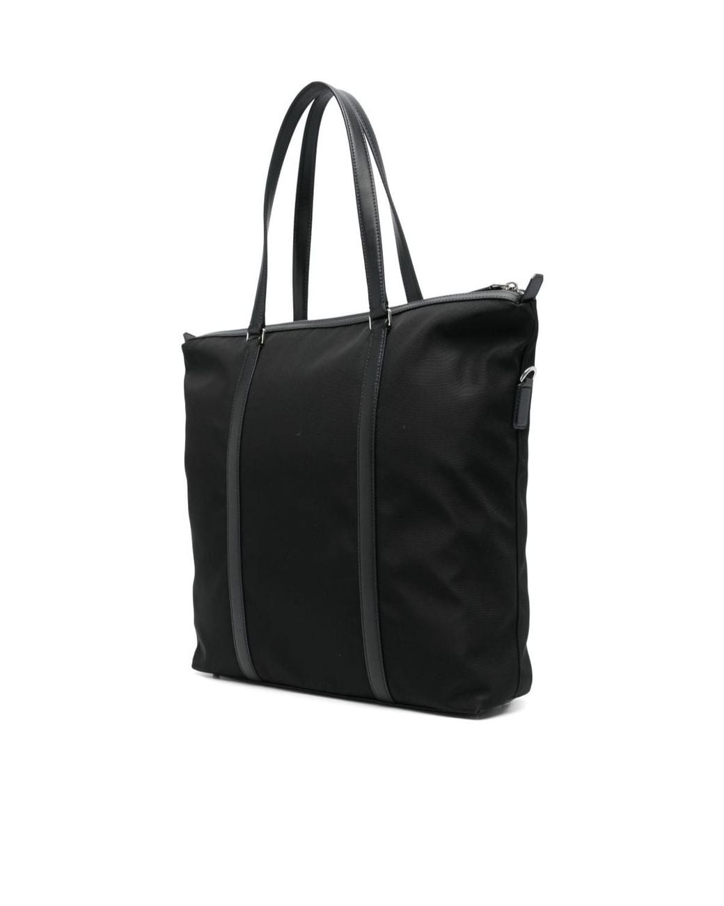 Bally Black Code Tote Bag for men