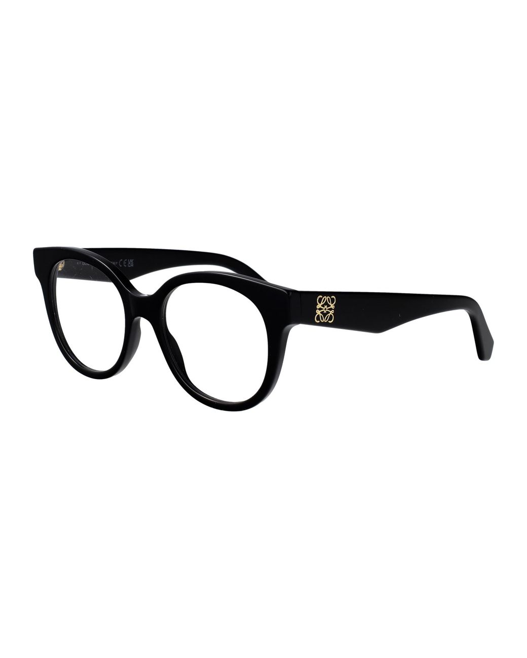 Loewe White Round Frame Glasses