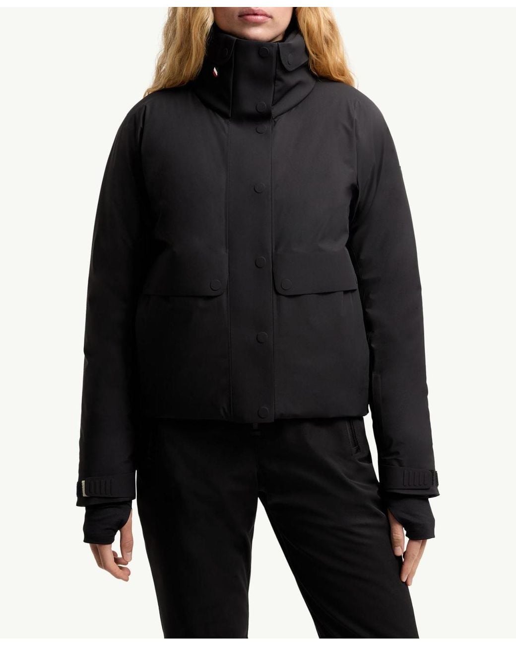 Moncler Black Danses Insulated Ski Jacket