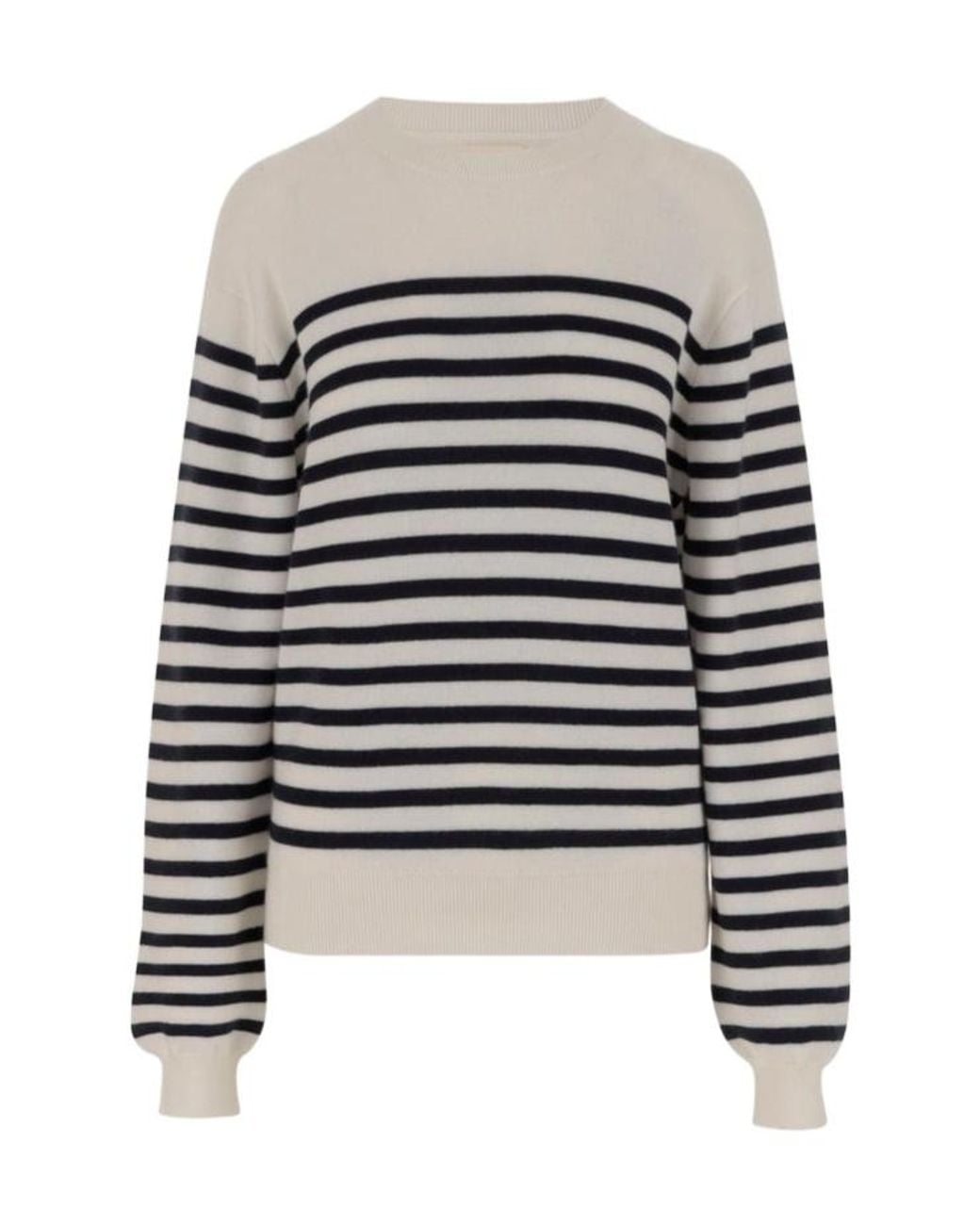 Khaite Multicolor Viola Striped Jumper