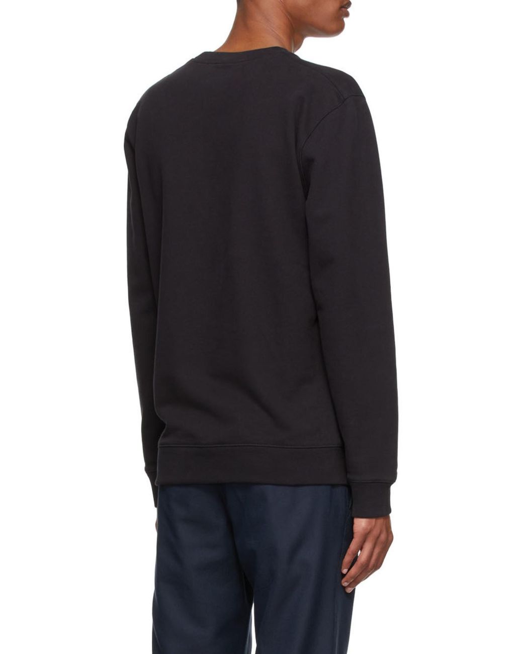 Boss Black Crew Neck Long-Sleeve Sports Sweatshirt for men