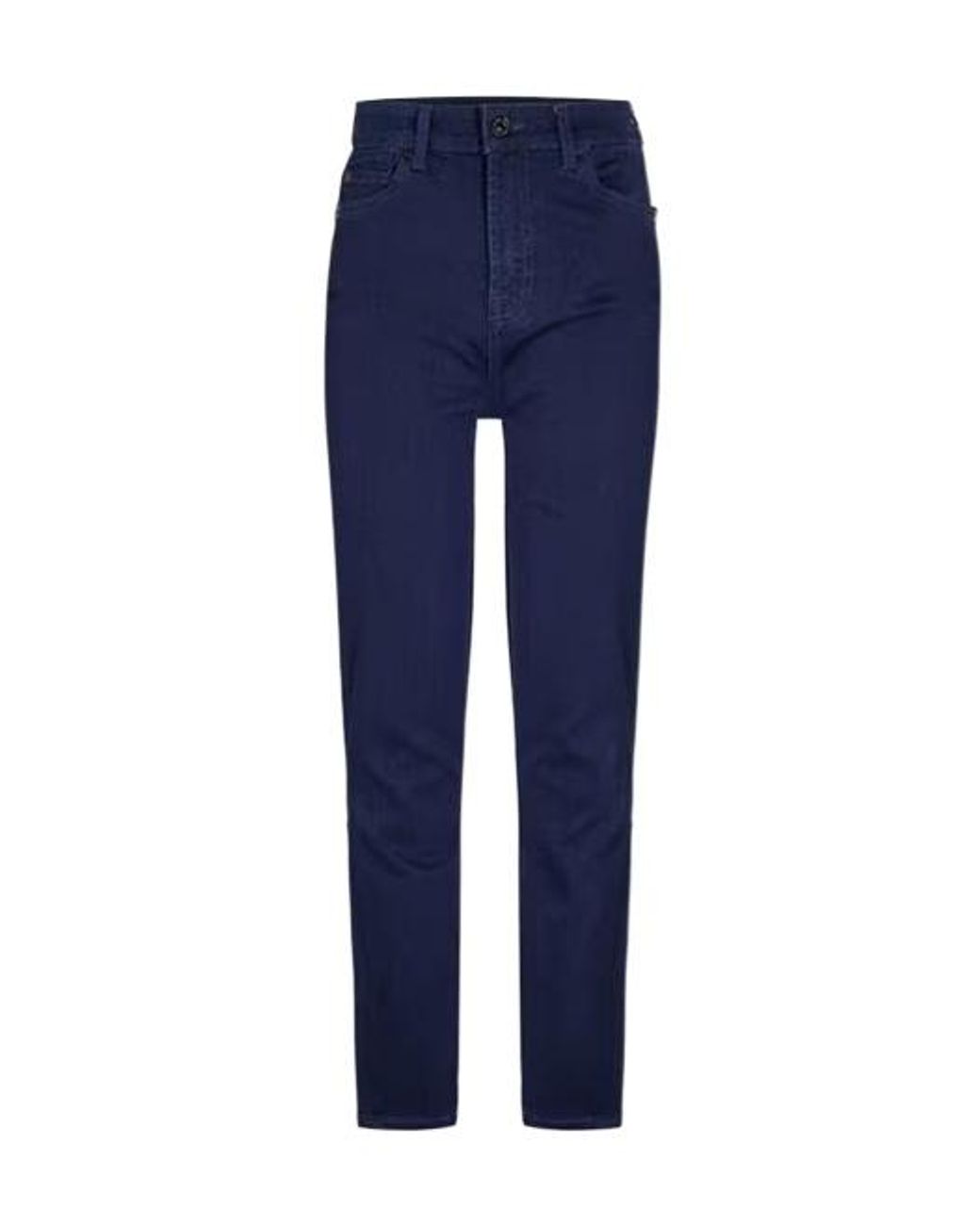 7 For All Mankind Blue Aubrey Skinny Jeans for men